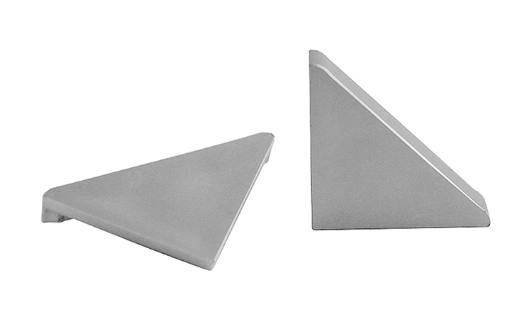 Copete / Zócalo - Tapa copete triangular der o izq